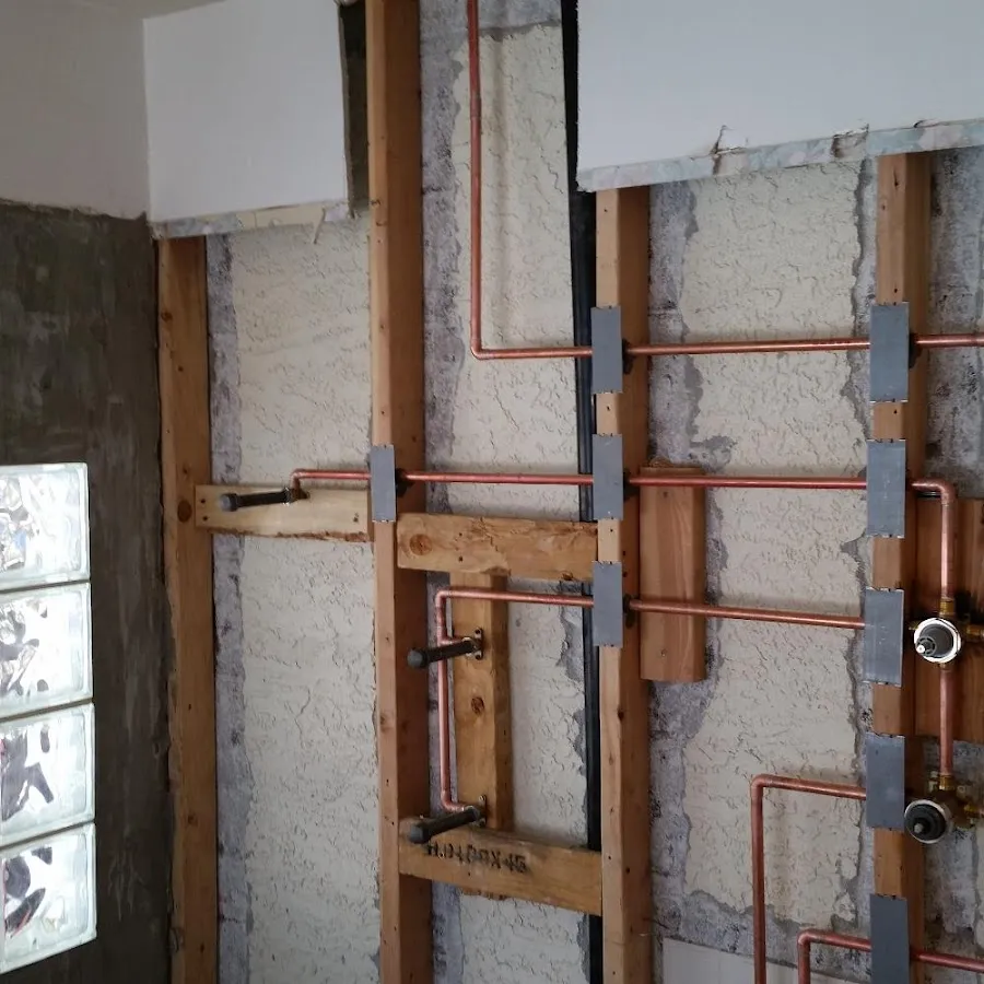 Copper pipe installation for Repiping in Greenfield